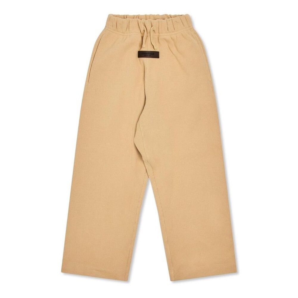 Fear Of God Essentials Childrens/Kids Fleece Relaxed Fit Sweatpants / Sand